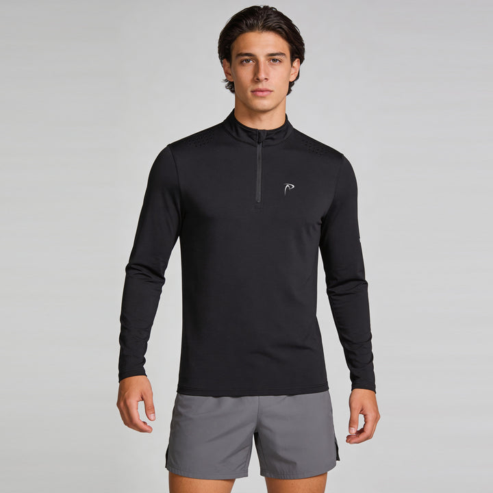 Endurance PRO Long Sleeve Padel t-shirt -Grey