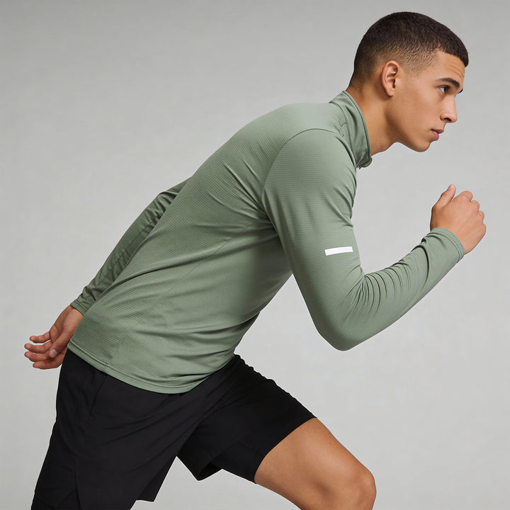 Endurance PRO Long Sleeve Padel t-shirt -Grey