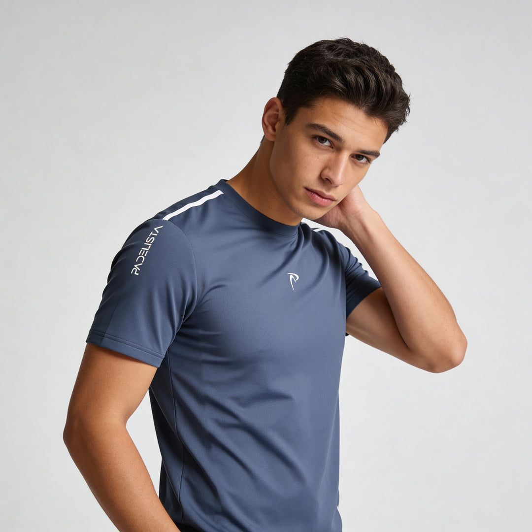 STRIKEFLEX PRO Padel Performance Tee - Burgundy