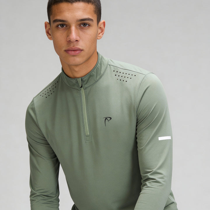 Endurance PRO Long Sleeve Padel t-shirt -Grey