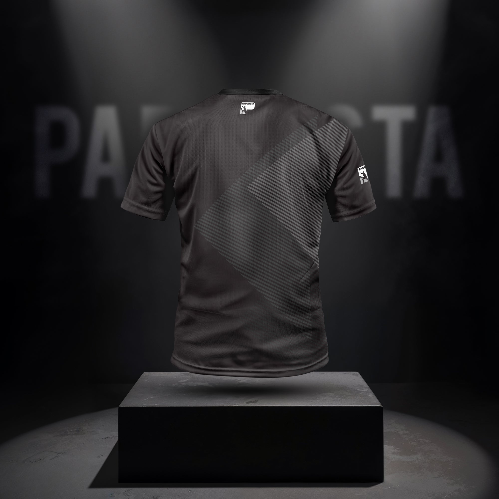 Grey Velocity Padel T-shirt