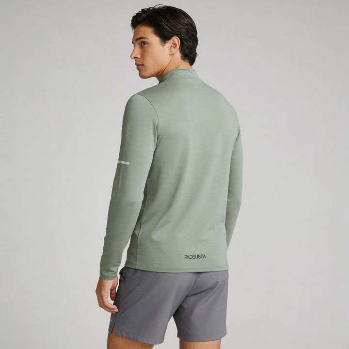 Endurance PRO Long Sleeve Padel t-shirt -Grey