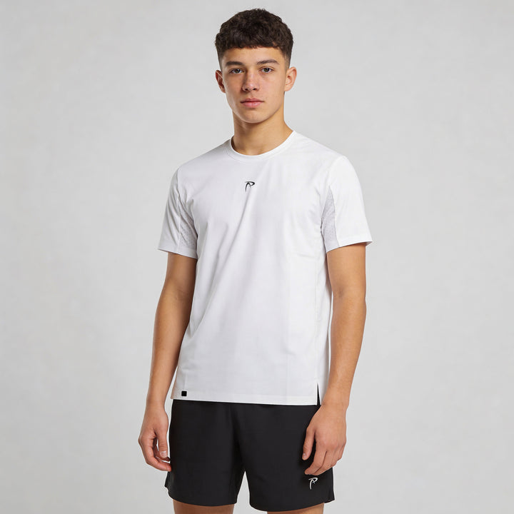 AeroFlex Padel Performance Tee - White