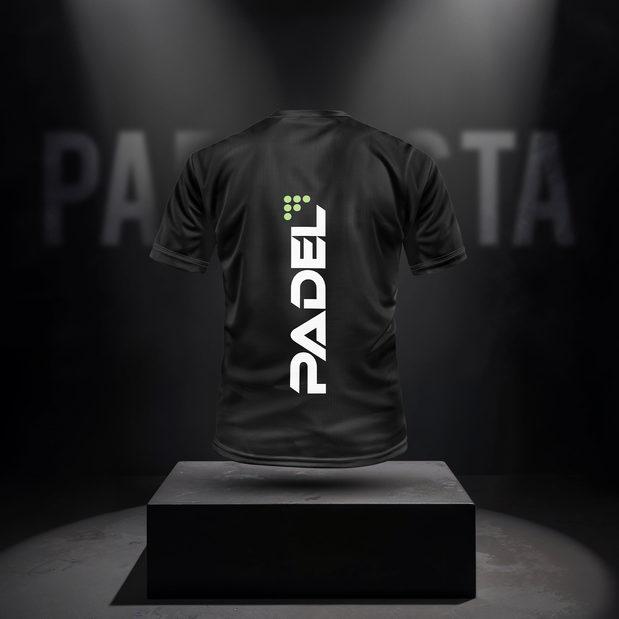 Red & black Padel T-shirt