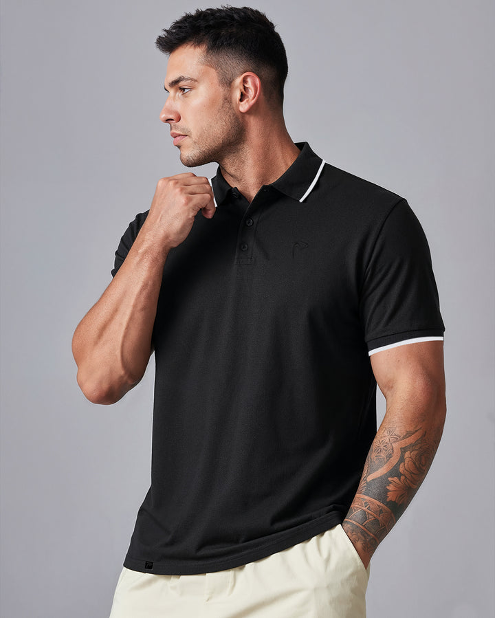The Essential Polo Black T-shirt