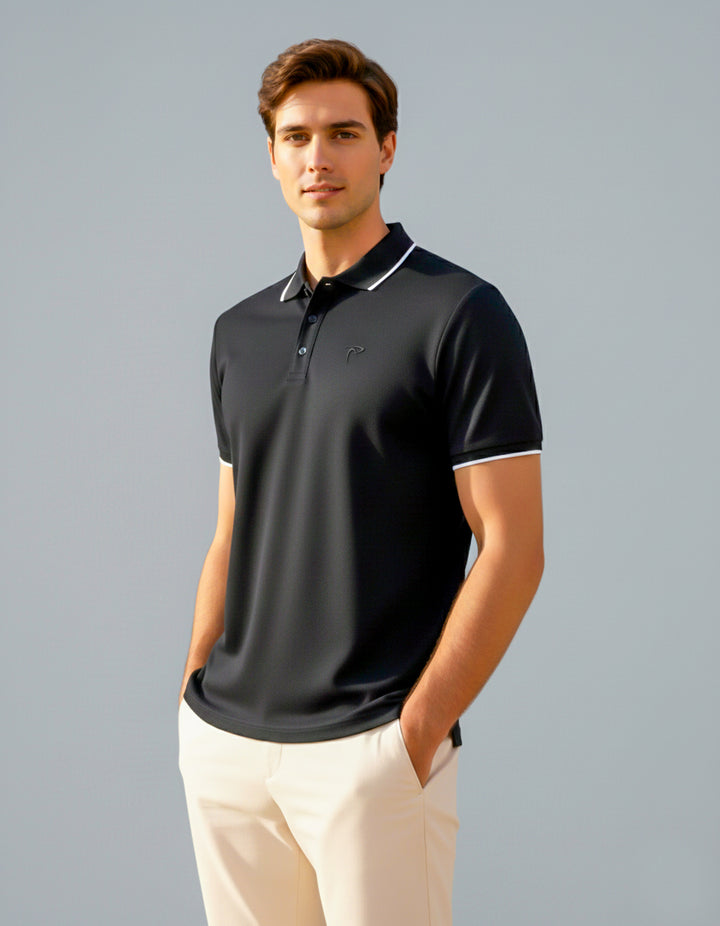 The Essential Polo Black T-shirt