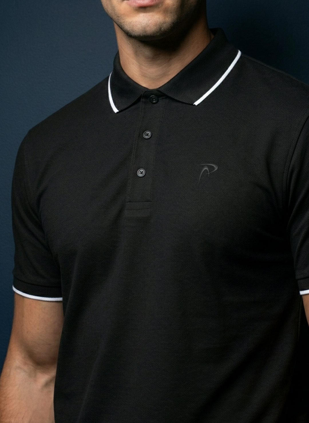 The Essential Polo Black T-shirt